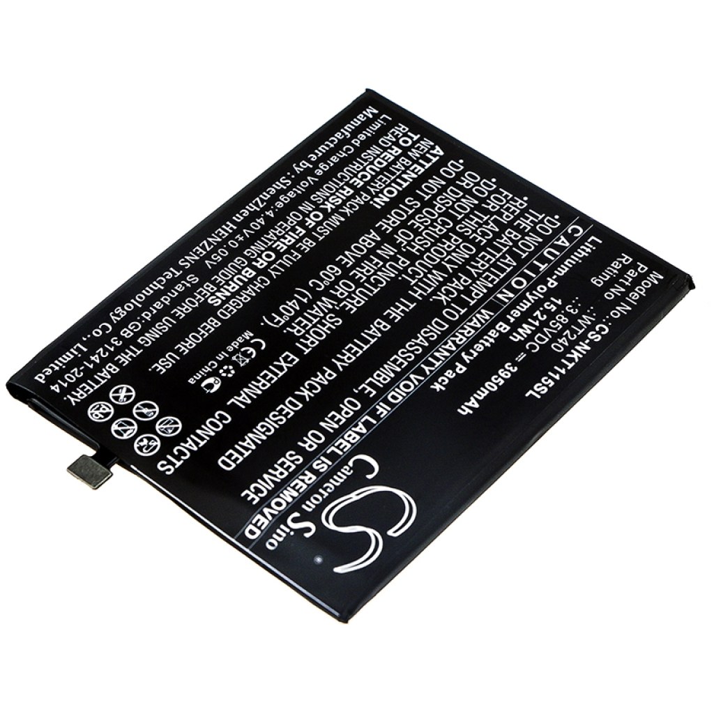 Kompatibilis akkumulátor csere Nokia WT240