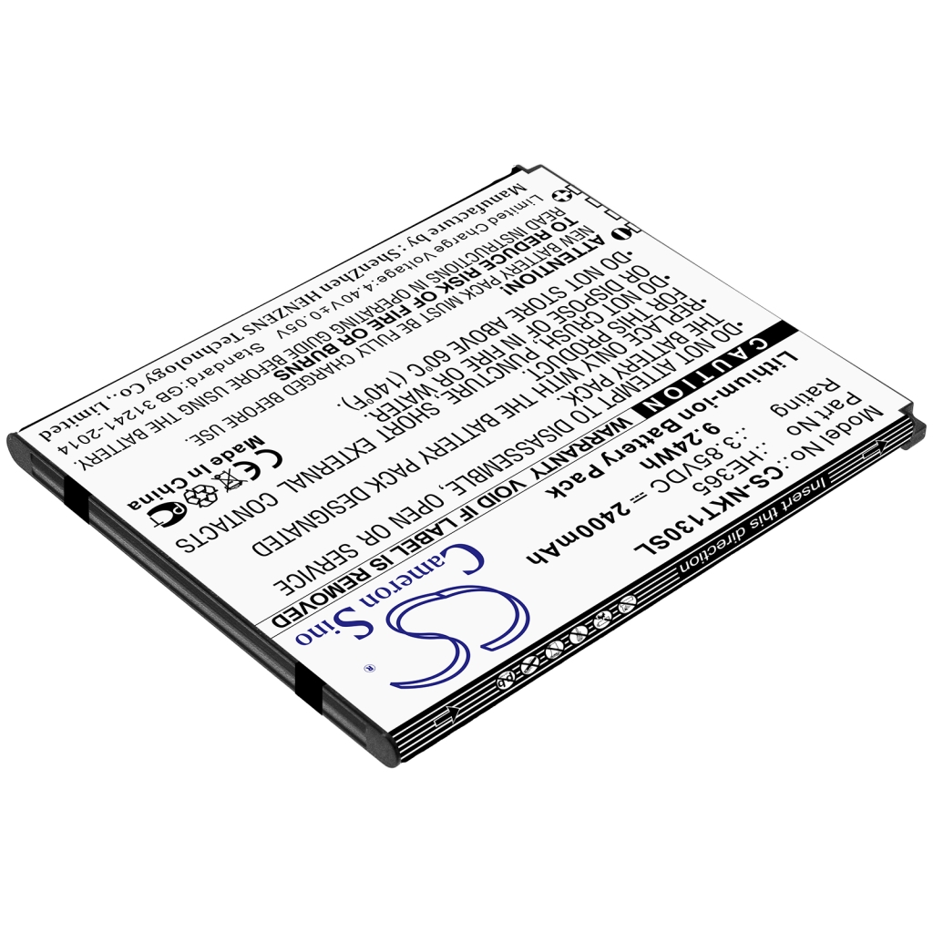 Kompatibilis akkumulátor csere Nokia HE365
