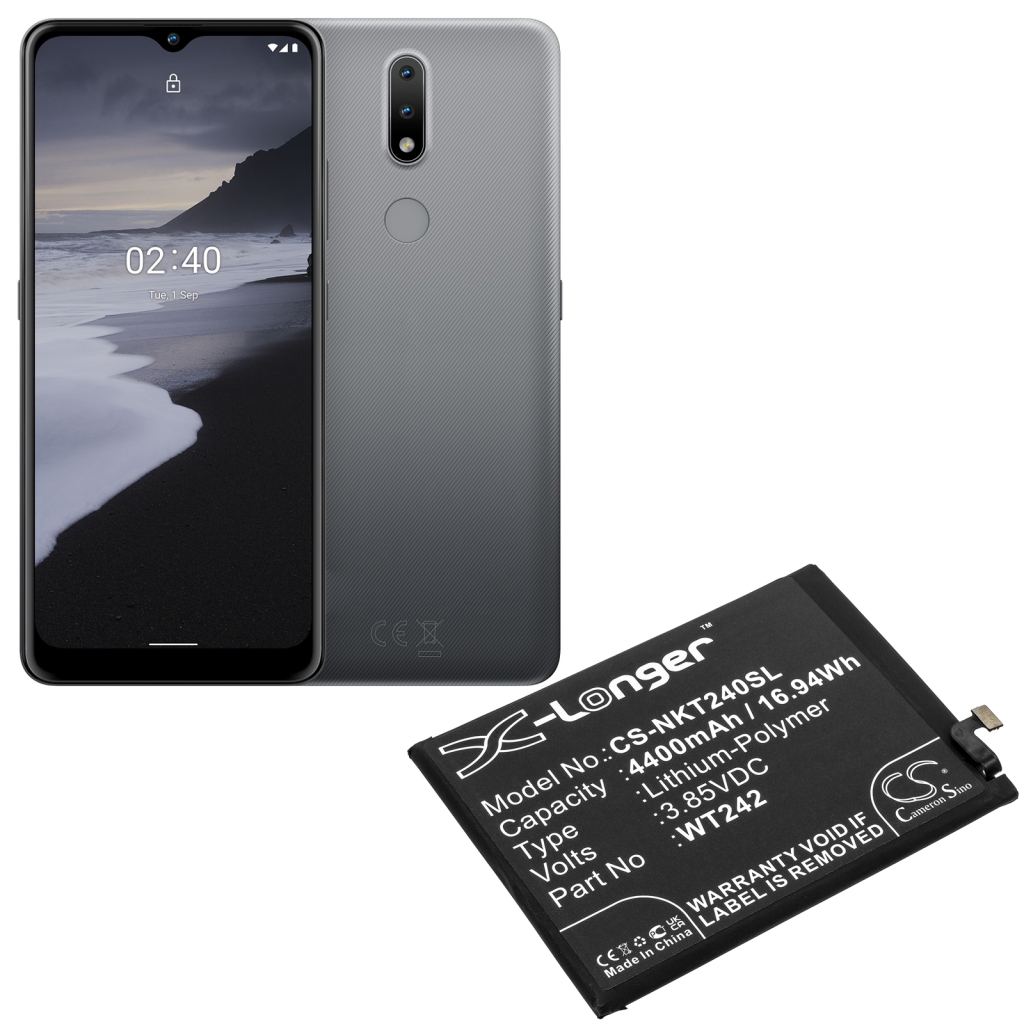 Kompatibilis akkumulátor csere Nokia WT242