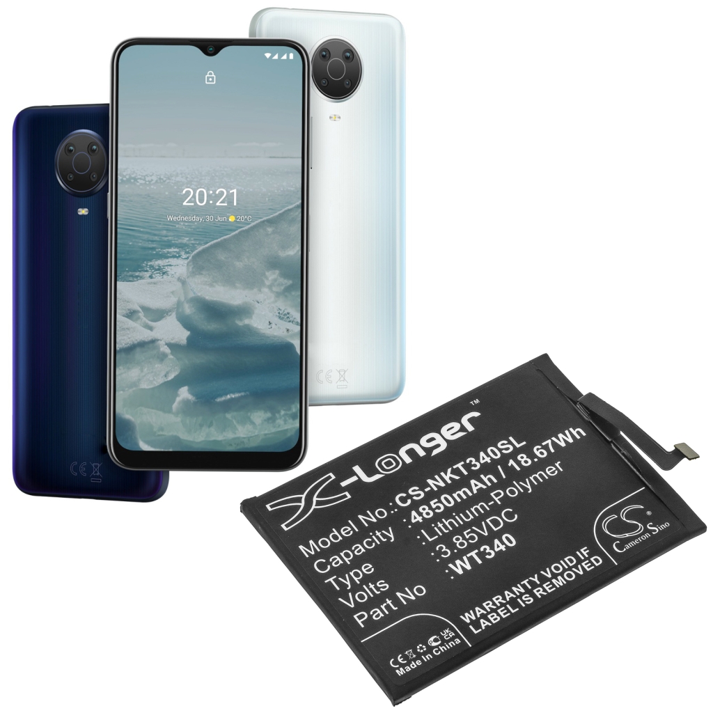 Kompatibilis akkumulátor csere Nokia WT340