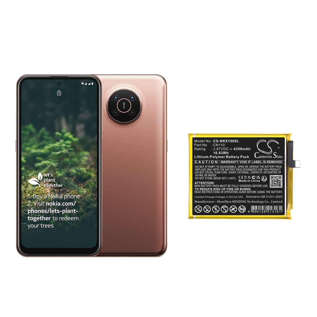 Kompatibilis akkumulátor csere Nokia CN110