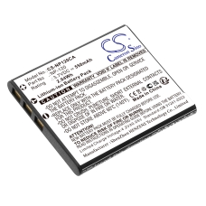 Kompatibilis akkumulátor csere CASIO NP-120,NP-120DBA