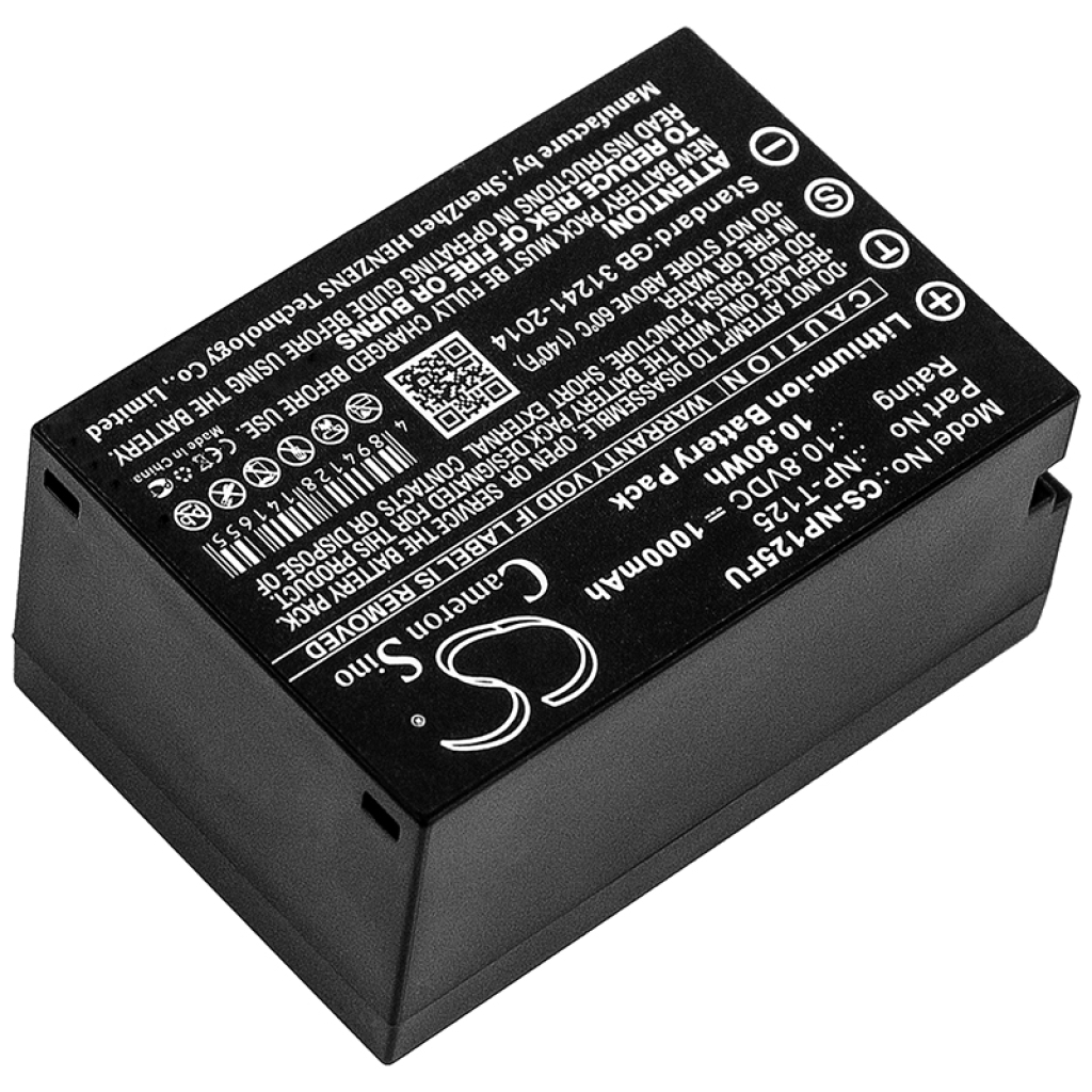 Fényképezőgép akkumulátorok FUJIFILM CS-NP125FU