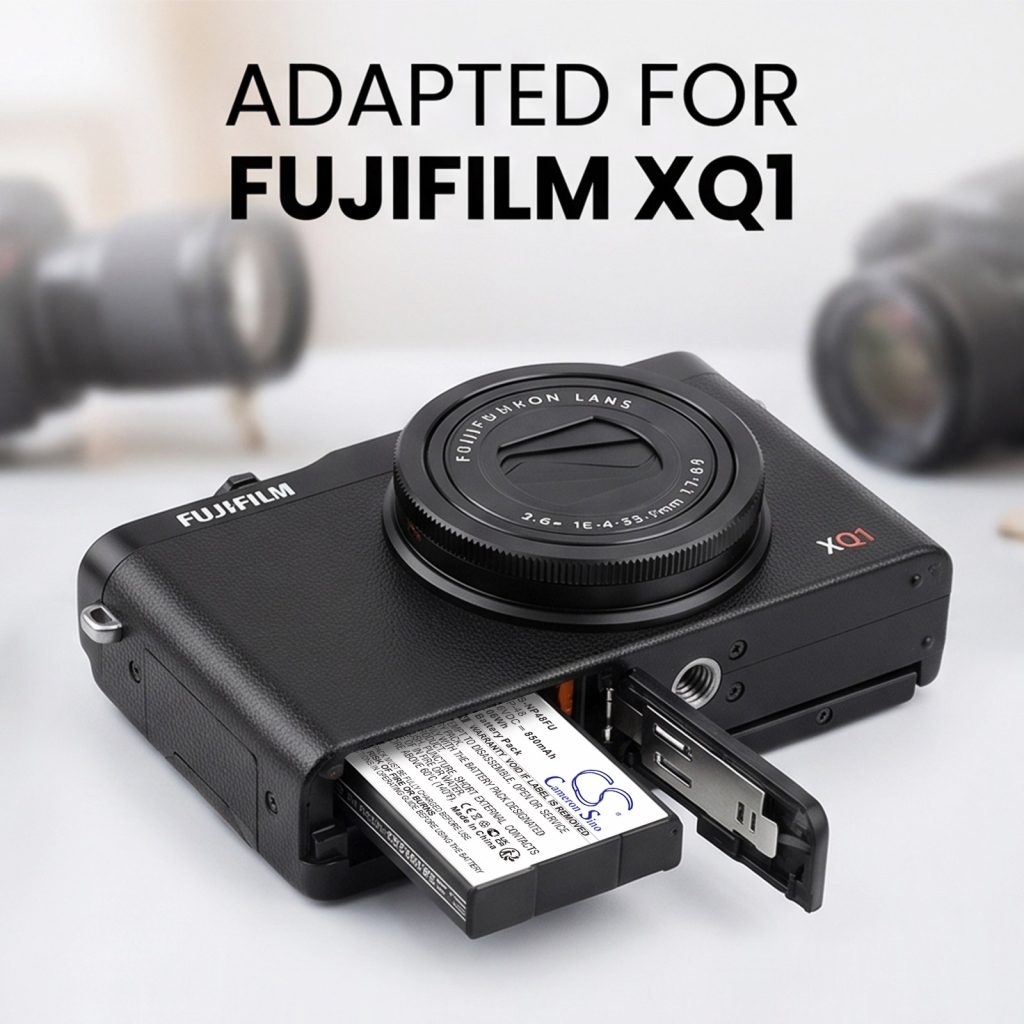 Akkumulátorok kompatibilis a következőkkel Fujifilm XQ1 XQ1 CS-NP48FU