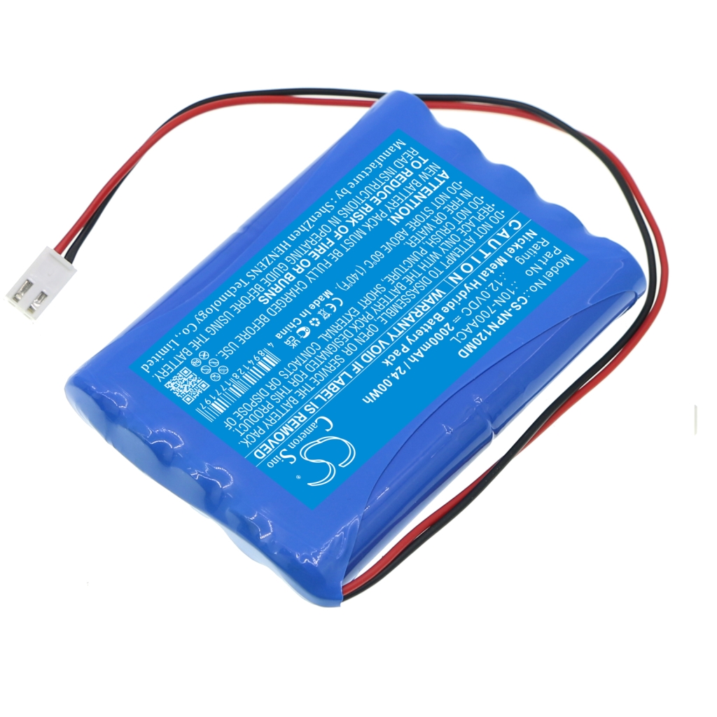 Akkumulátorok orvostechnikai eszközökhöz Nipro NCU-12 (CS-NPN120MD)