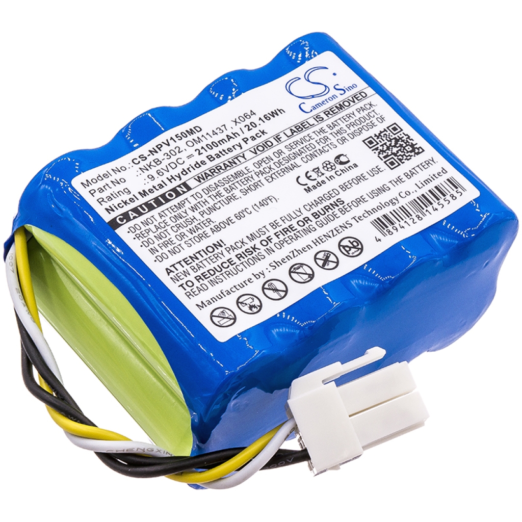 Akkumulátorok orvostechnikai eszközökhöz Nihon Kohden OPV 1500 Vital Signs Monitor (CS-NPV150MD)