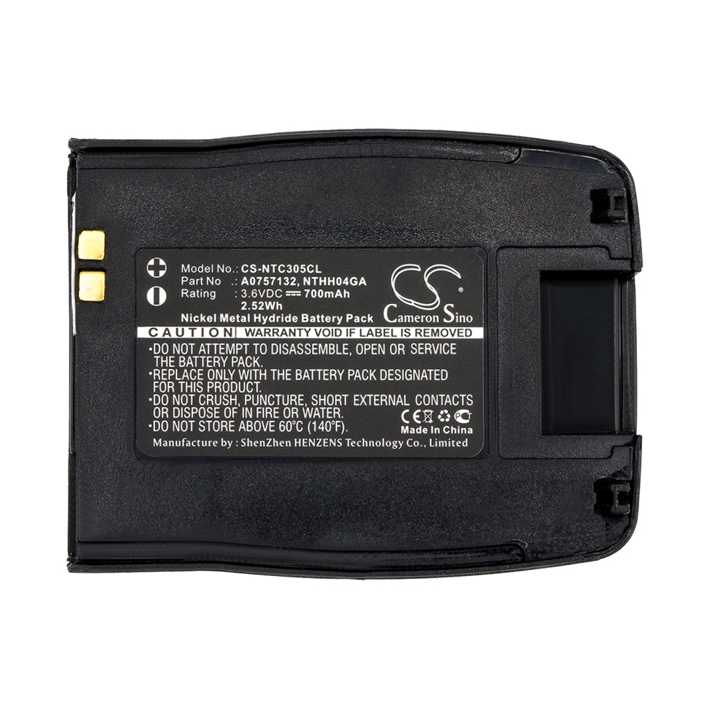 Kompatibilis akkumulátor csere Nortel A0757132,NTHH04GA