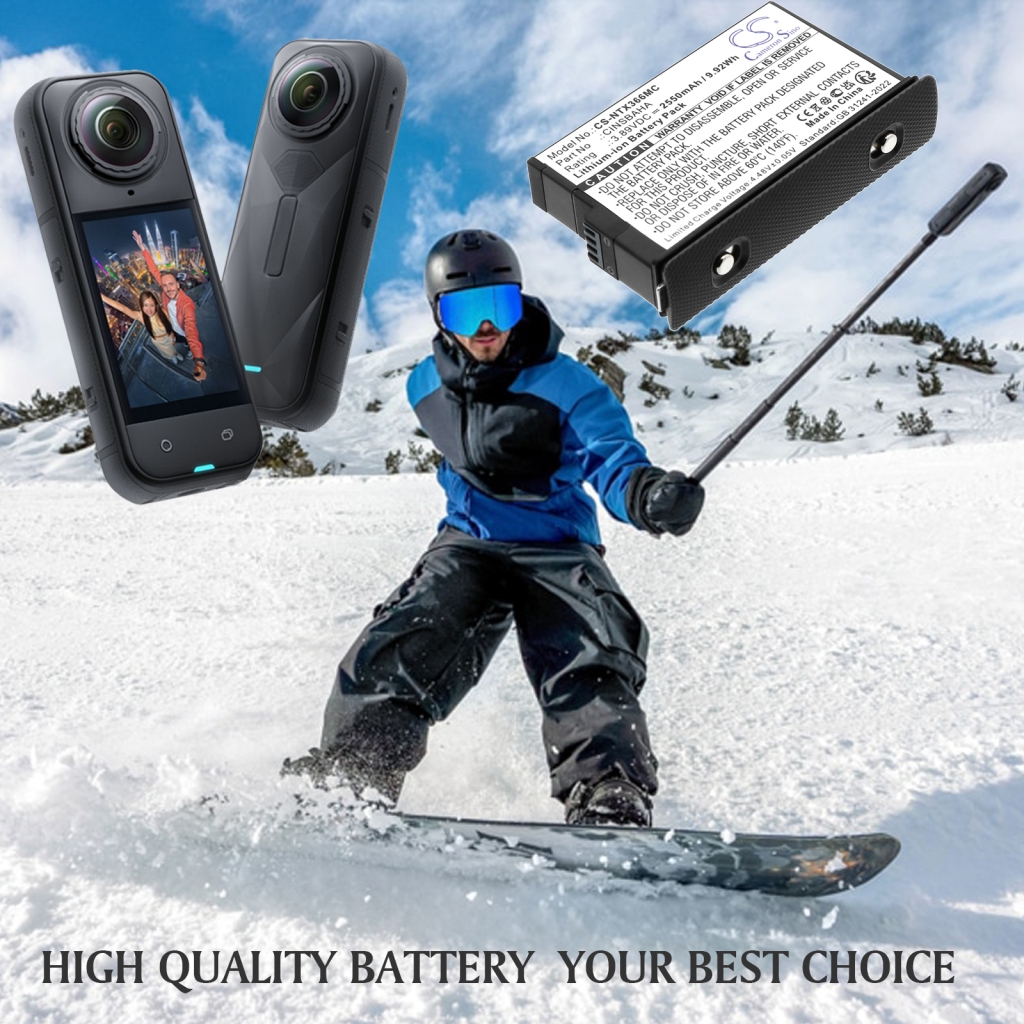 Camera Battery Insta360 CS-NTX366MC