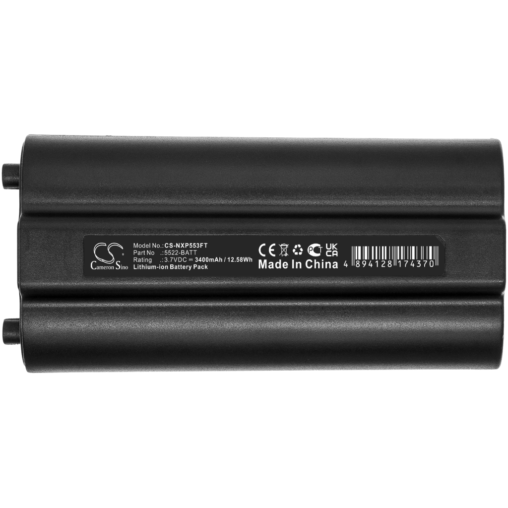 Kompatibilis akkumulátor csere Nightstick 5522-BATT