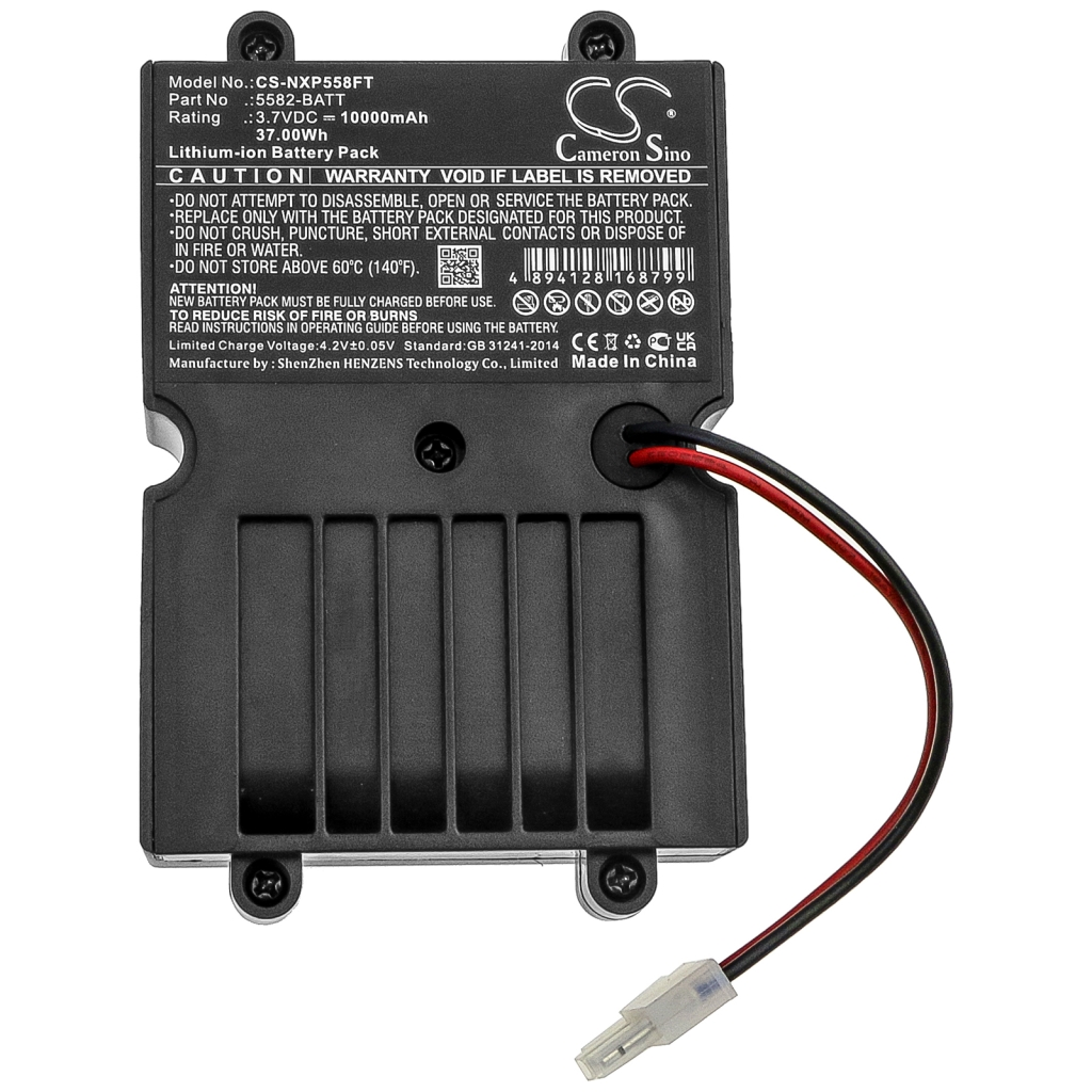 Kompatibilis akkumulátor csere Nightstick 5582-BATT