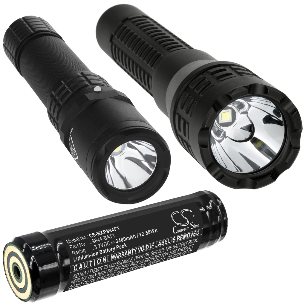 Kompatibilis akkumulátor csere Nightstick 9844-BATT
