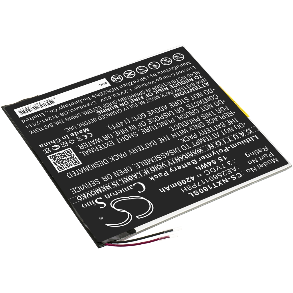 Akkumulátorok tablettákhoz Nextbook CS-NXT160SL