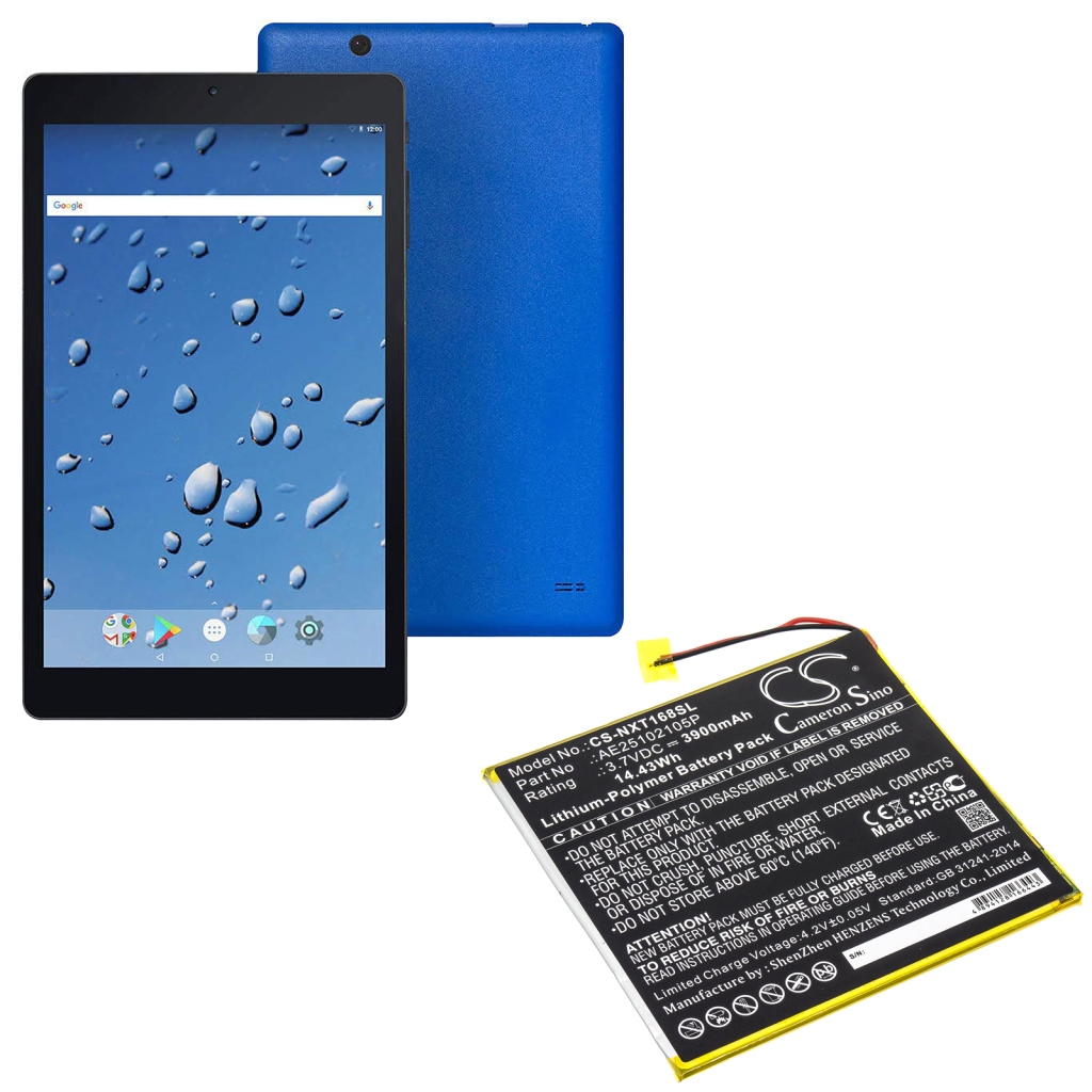 Akkumulátorok tablettákhoz Nextbook NX16A8116KPK (CS-NXT168SL)
