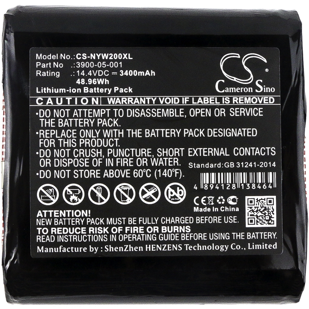 Kompatibilis akkumulátor csere Noyes 3900-05-001