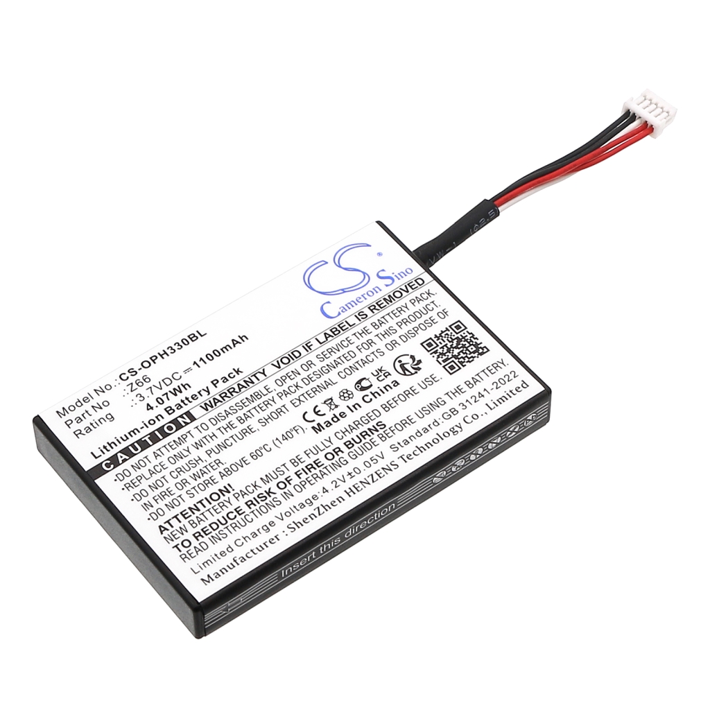 Szkenner akkumulátorok Opticon CS-OPH330BL