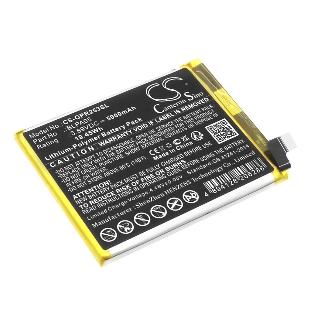 Kompatibilis akkumulátor csere OPPO BLPA05