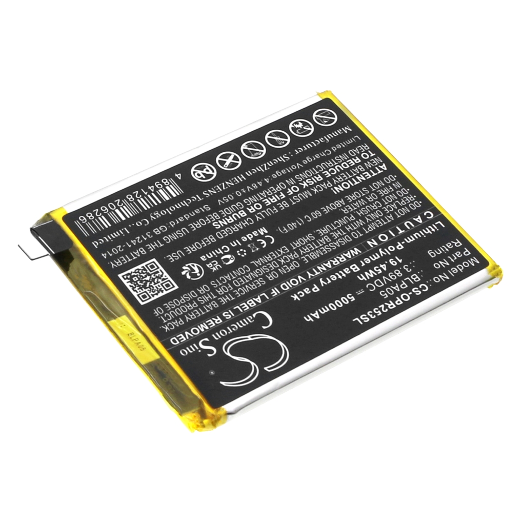 Kompatibilis akkumulátor csere OPPO BLPA05