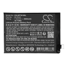 Kompatibilis akkumulátor csere OPPO BLPA45