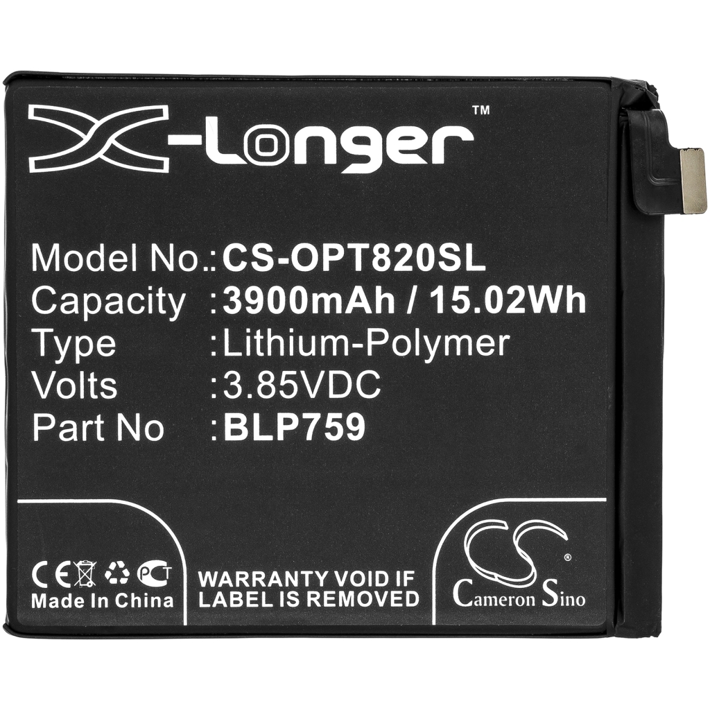 Kompatibilis akkumulátor csere Oneplus BLP759