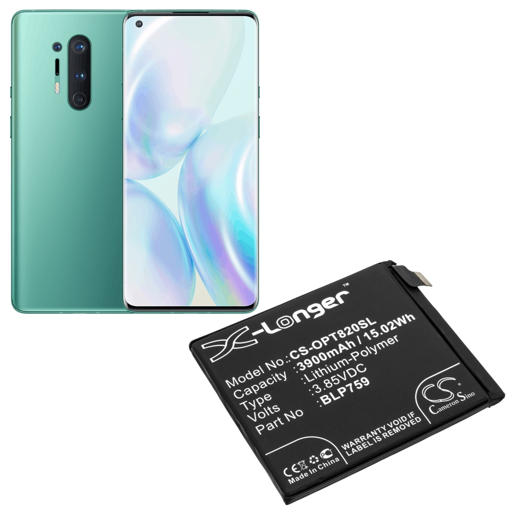 Kompatibilis akkumulátor csere Oneplus BLP759