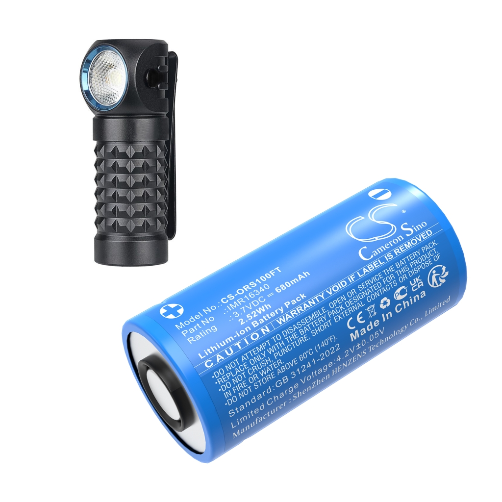 Világítási rendszerek akkumulátorai Olight CS-ORS100FT