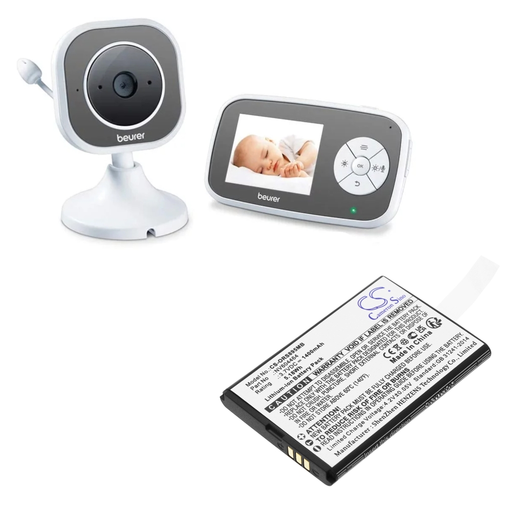 Elemek a bébiőrökhöz Beurer CS-ORS895MB