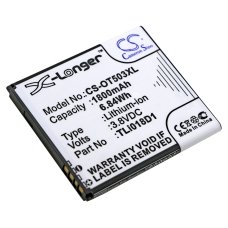 Kompatibilis akkumulátor csere Alcatel TLI018D1,TLI018D2