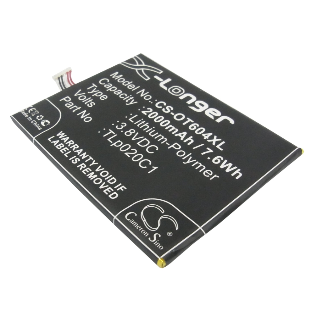 Mobile Phone Battery Alcatel CS-OT604XL