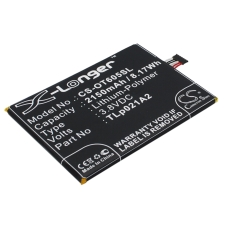 Kompatibilis akkumulátor csere Alcatel TLP021A2