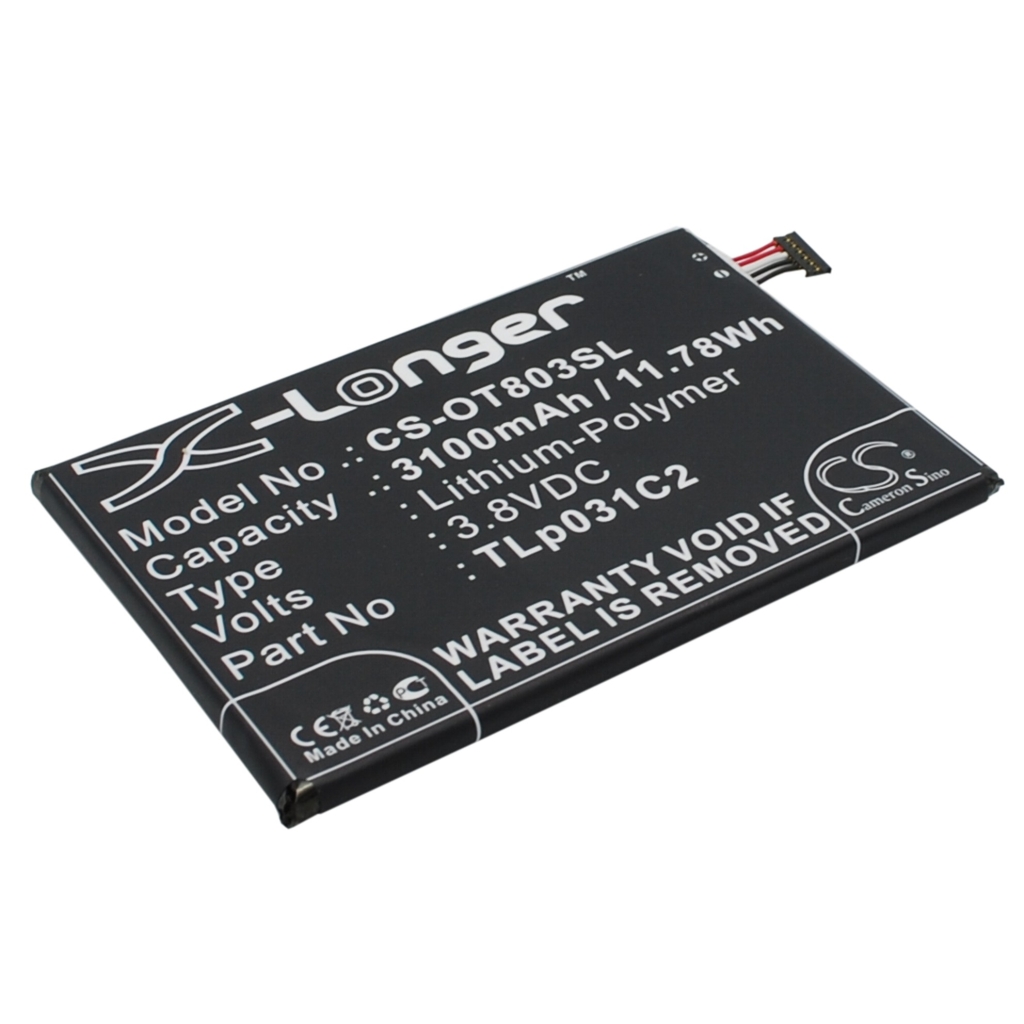 Kompatibilis akkumulátor csere Alcatel TLP031C1,TLP031C2
