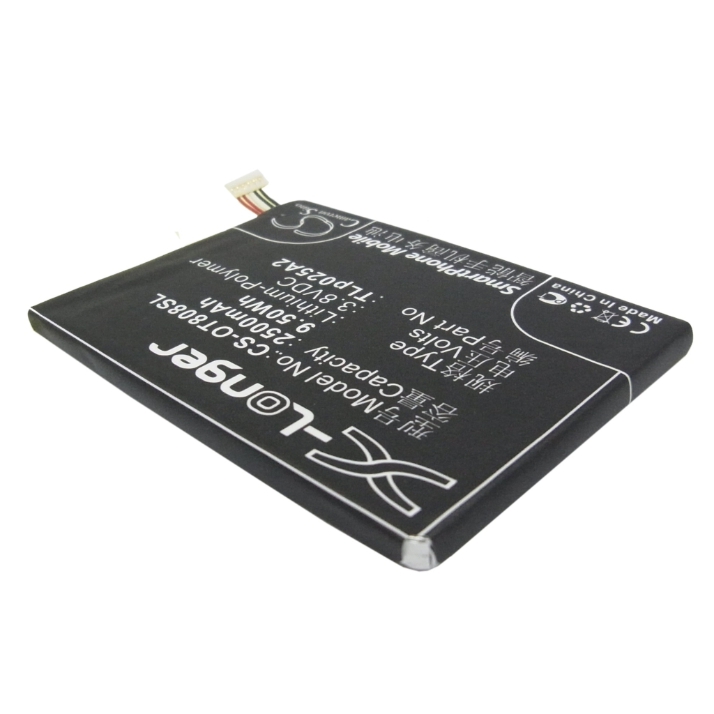 Kompatibilis akkumulátor csere Greatcall CAC2500013C2,TLP025A2,TLP025A4