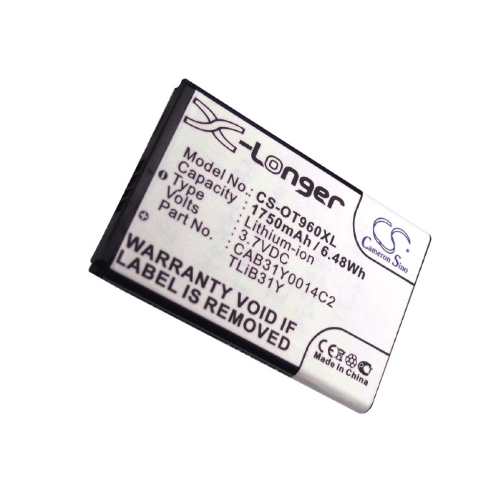 Kompatibilis akkumulátor csere Cricket CAB31Y0008C2,CAB31Y0014C2,TLIB31Y