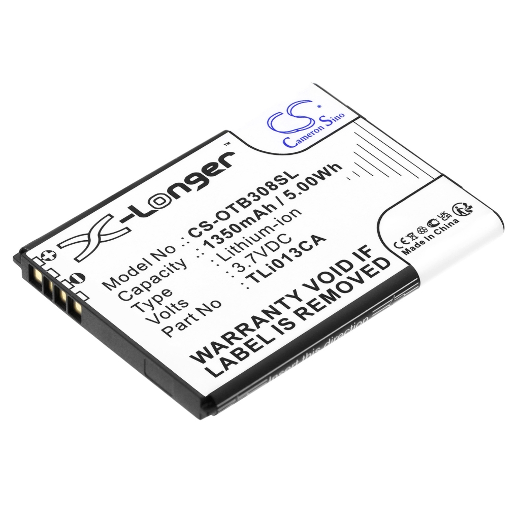 Kompatibilis akkumulátor csere Alcatel TLI013CA