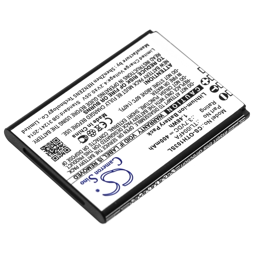 Kompatibilis akkumulátor csere Alcatel TLI004FA