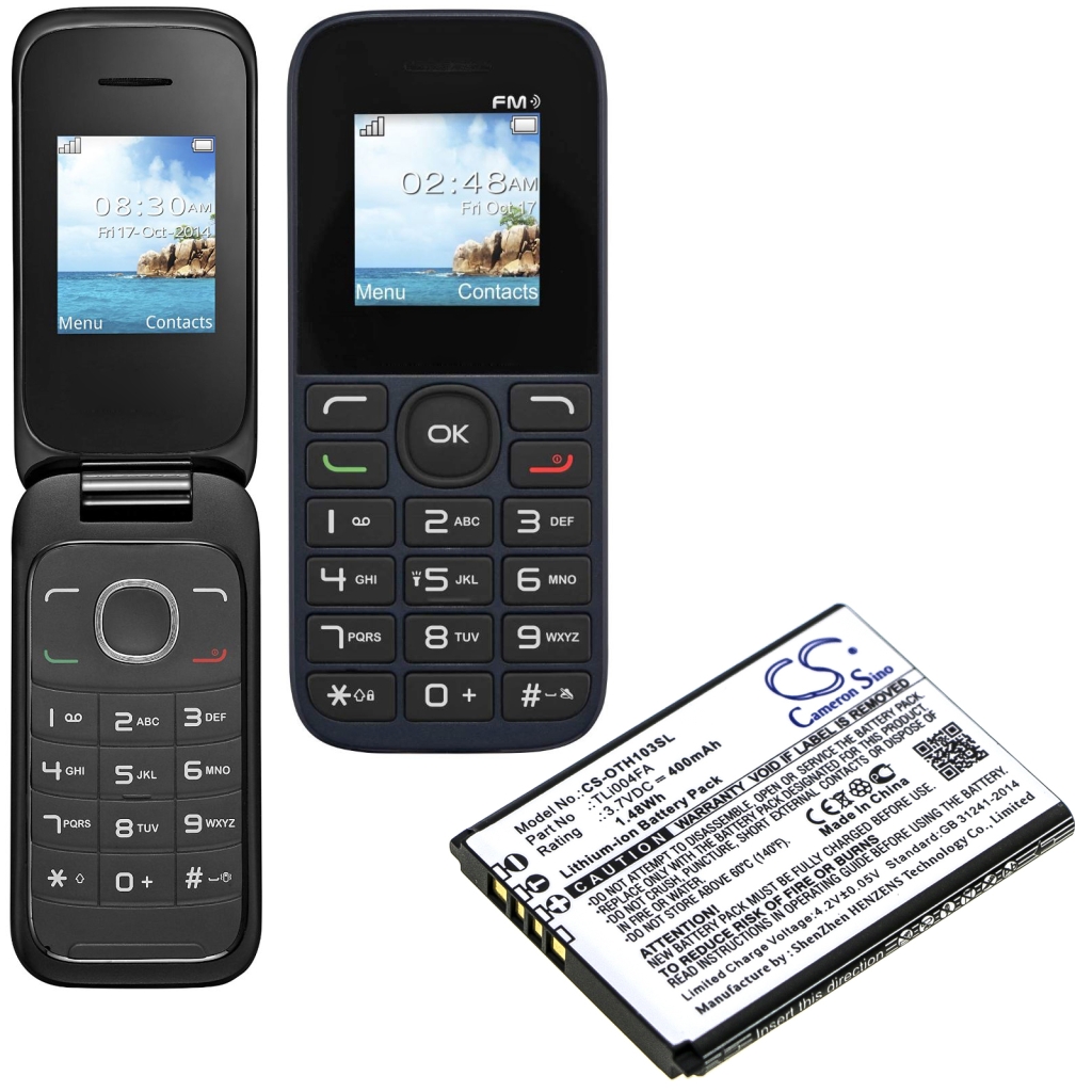 Kompatibilis akkumulátor csere Alcatel TLI004FA