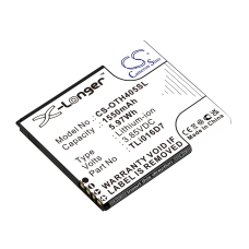 Kompatibilis akkumulátor csere Alcatel TLI016D7