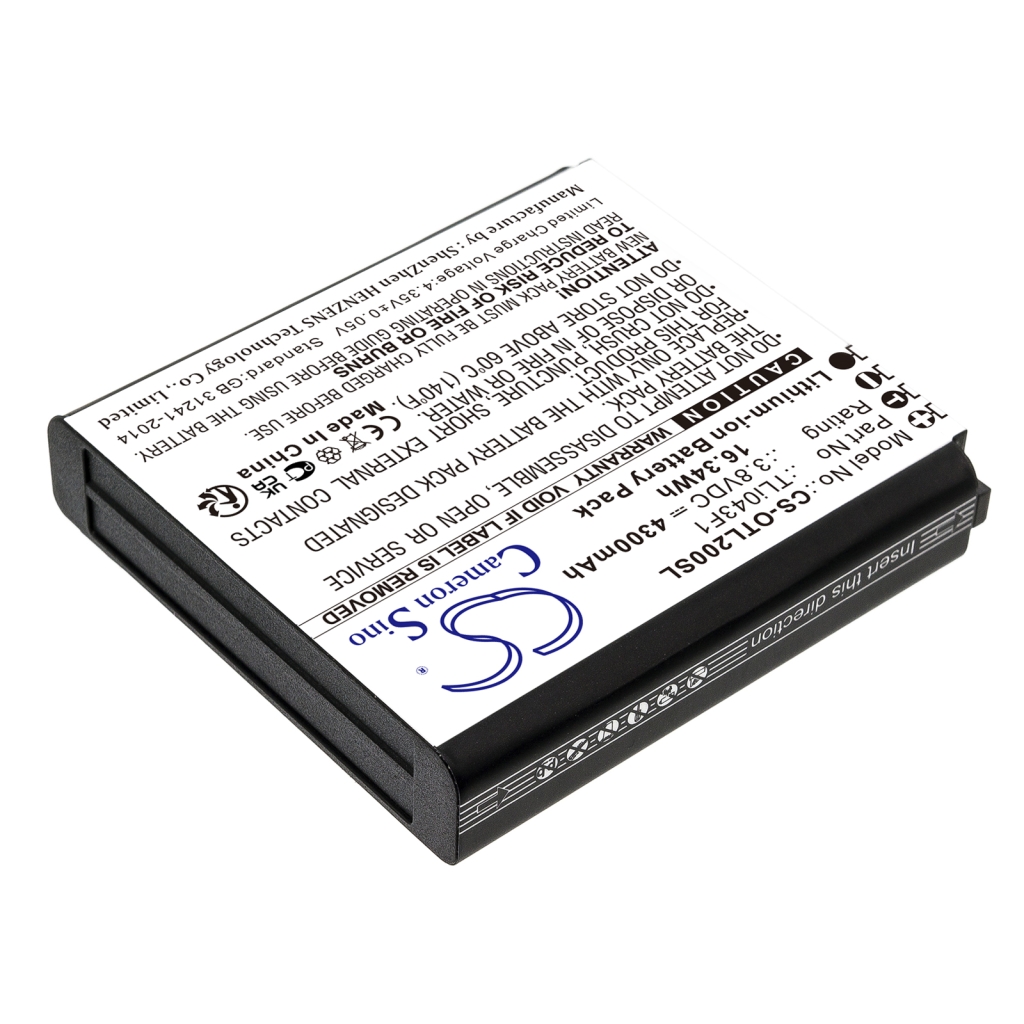 Kompatibilis akkumulátor csere Alcatel TLI043F1