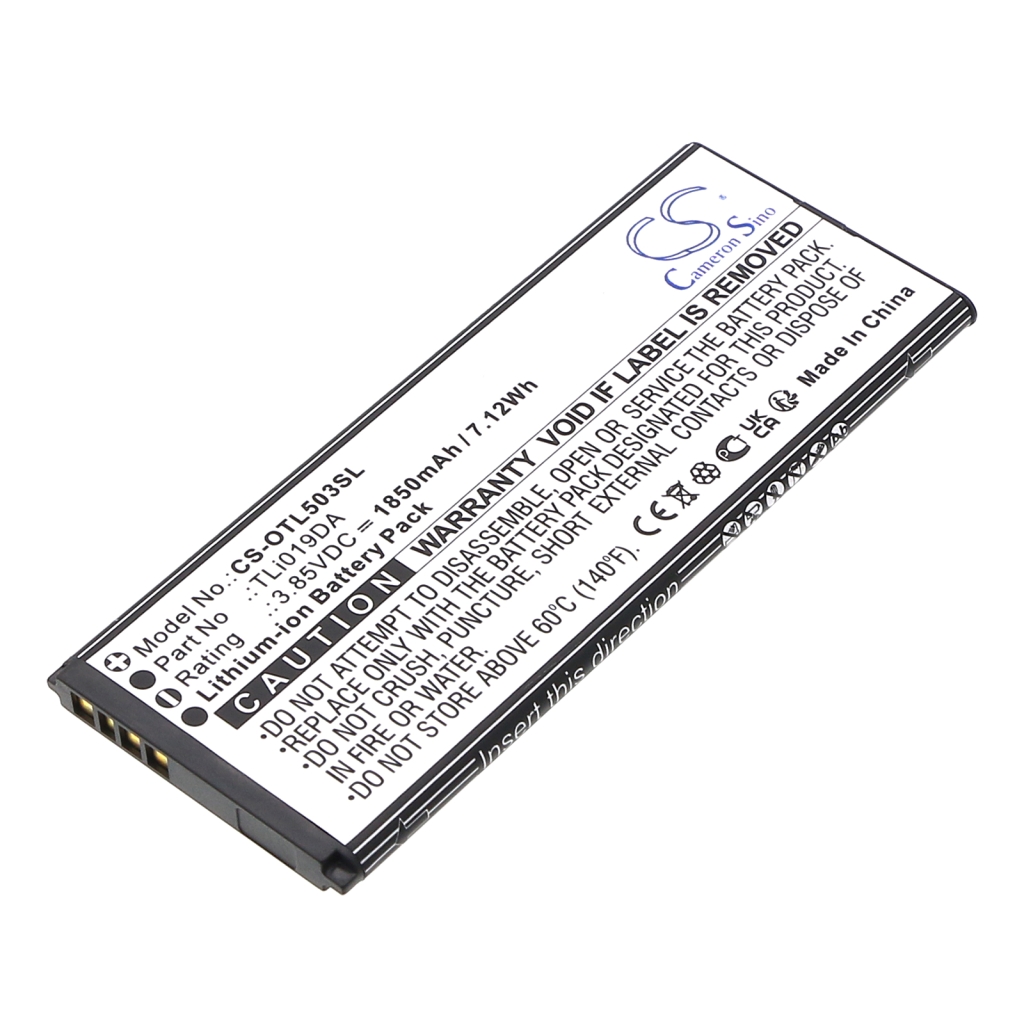 Kompatibilis akkumulátor csere Alcatel TLI019DA