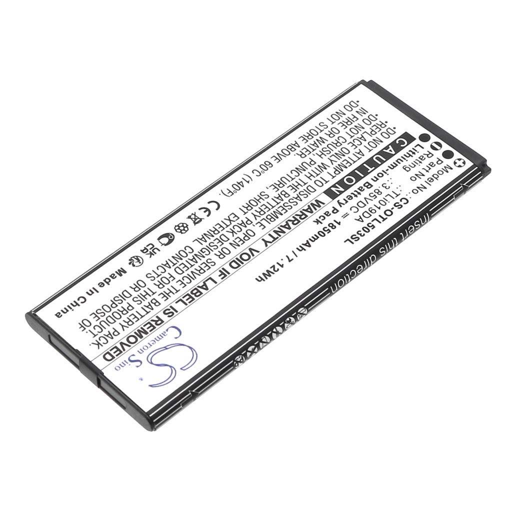 Kompatibilis akkumulátor csere Alcatel TLI019DA