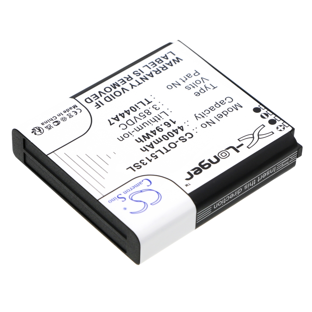 Kompatibilis akkumulátor csere Alcatel TLI044A7