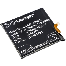 Kompatibilis akkumulátor csere Alcatel CAC2710006C1,TLP027A1,TLP027B1
