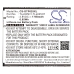 Kompatibilis akkumulátor csere Alcatel TLP025H1,TLP025H7
