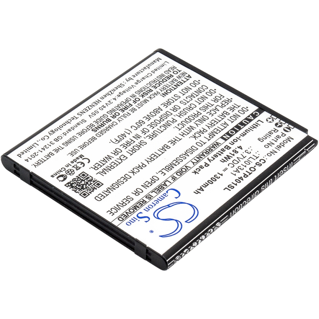 Kompatibilis akkumulátor csere Alcatel TLI013A1,TLI013A7