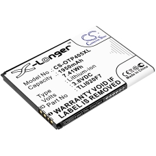 Kompatibilis akkumulátor csere Alcatel TLI020F7