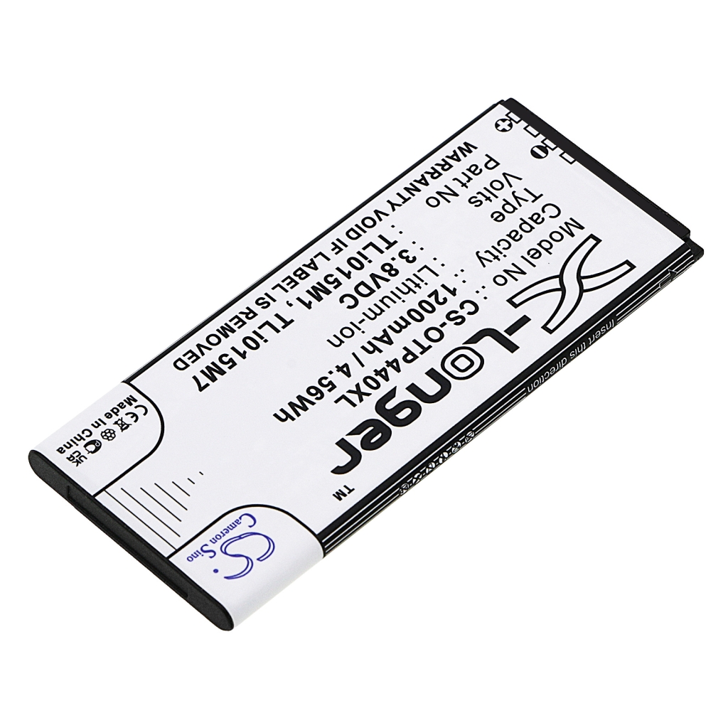 Kompatibilis akkumulátor csere Alcatel TLI015M1,TLI015M7,TLI015MA