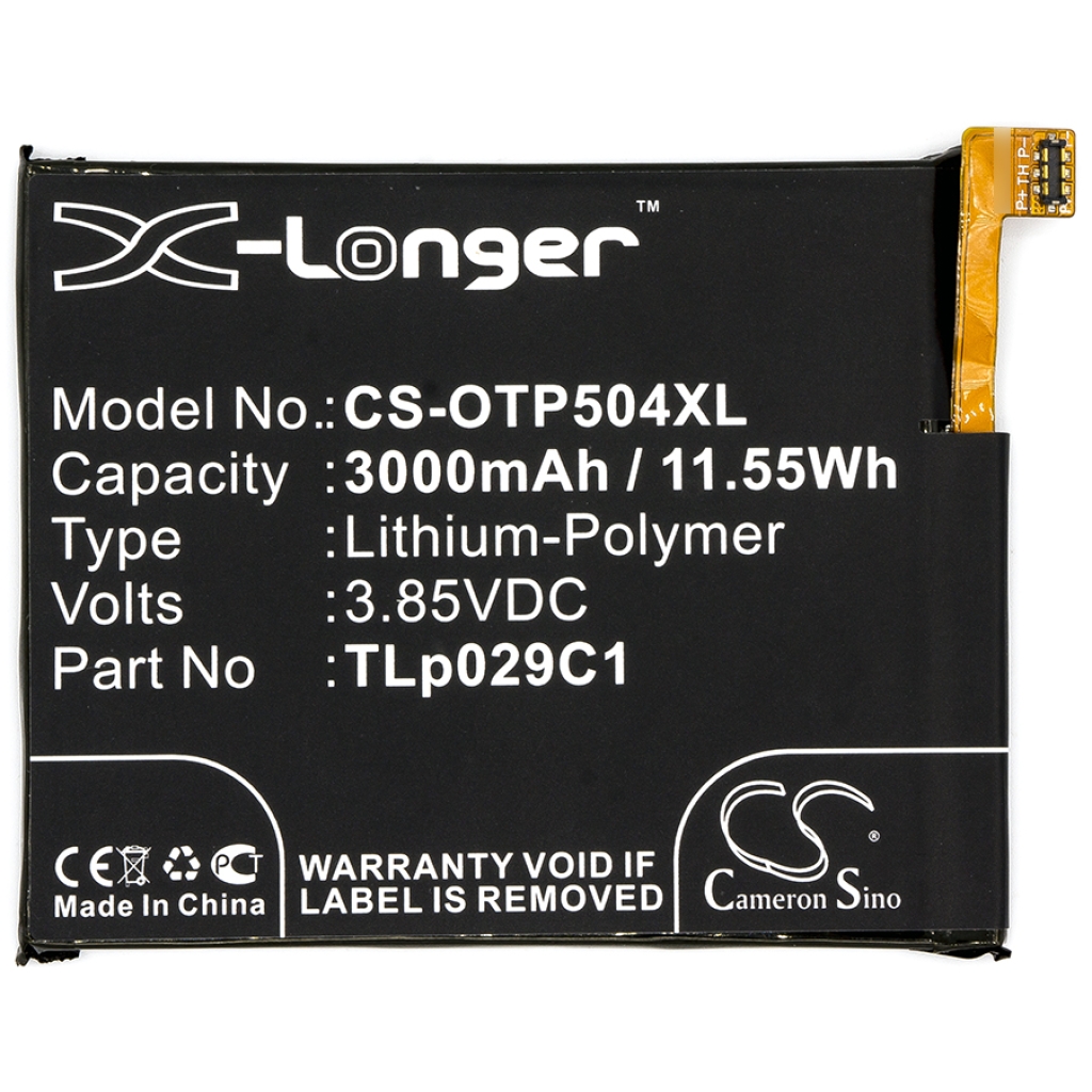 Mobile Phone Battery Lively CS-OTP504XL