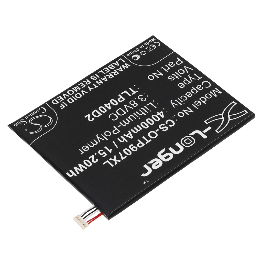 Kompatibilis akkumulátor csere Alcatel TLP040D2