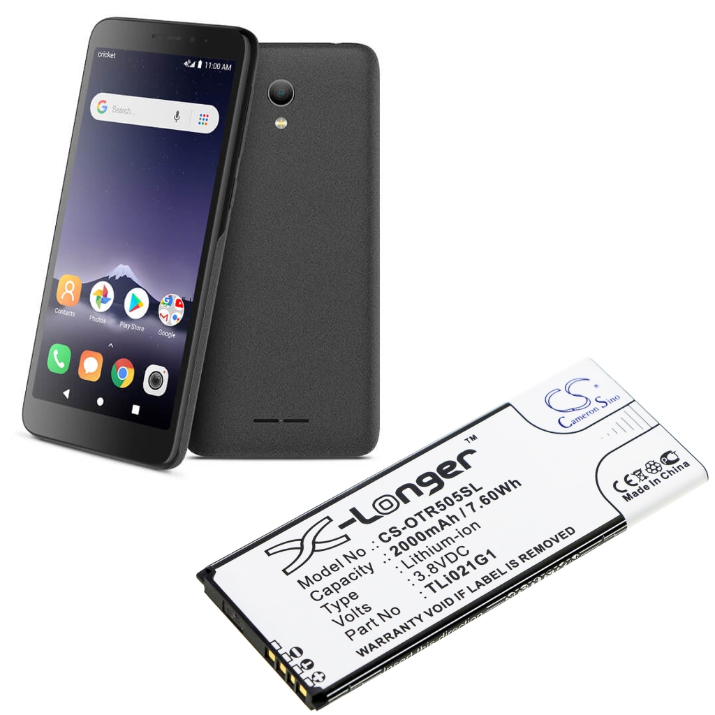 Kompatibilis akkumulátor csere Alcatel TLI021G1