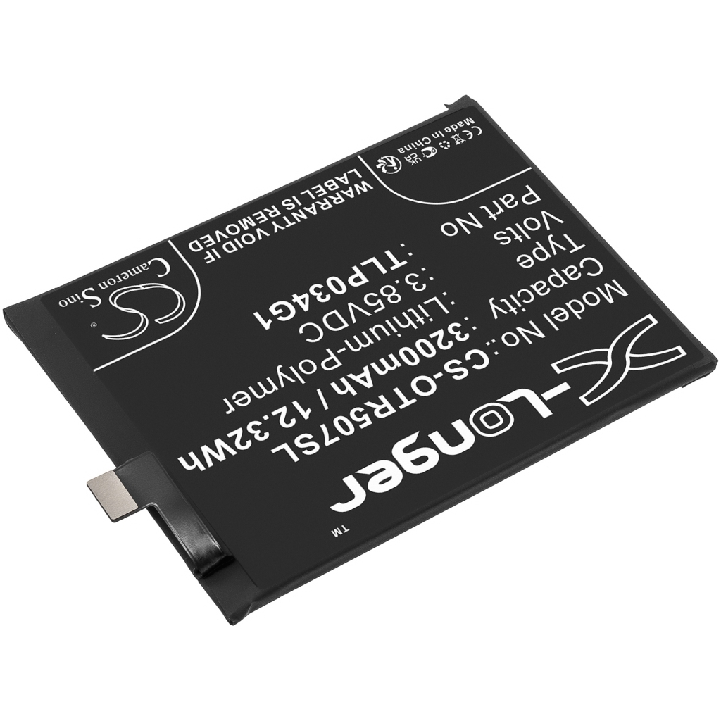 Kompatibilis akkumulátor csere Alcatel TLP034G1