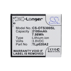 Kompatibilis akkumulátor csere Alcatel TLI020A1,TLP020A2